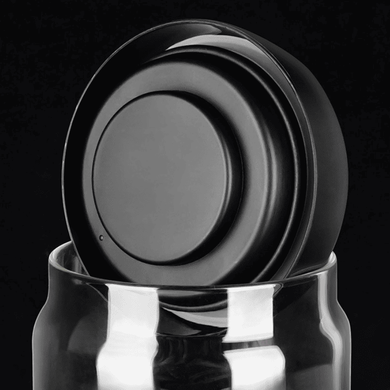 Pote de Vidro com Tampa Hermética Café a Vácuo Castiliani


